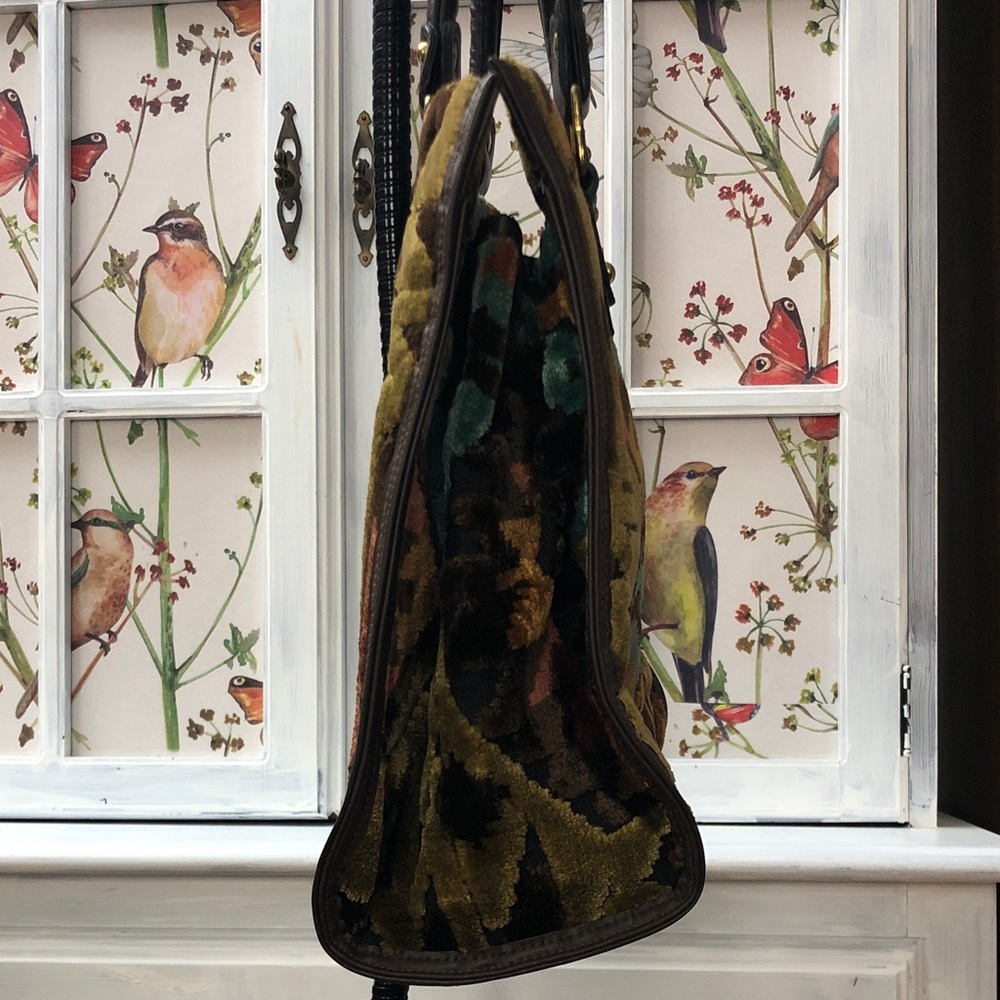 Boho Vintage Multicolor Ronay Carpet Bag - Picture 6 of 6